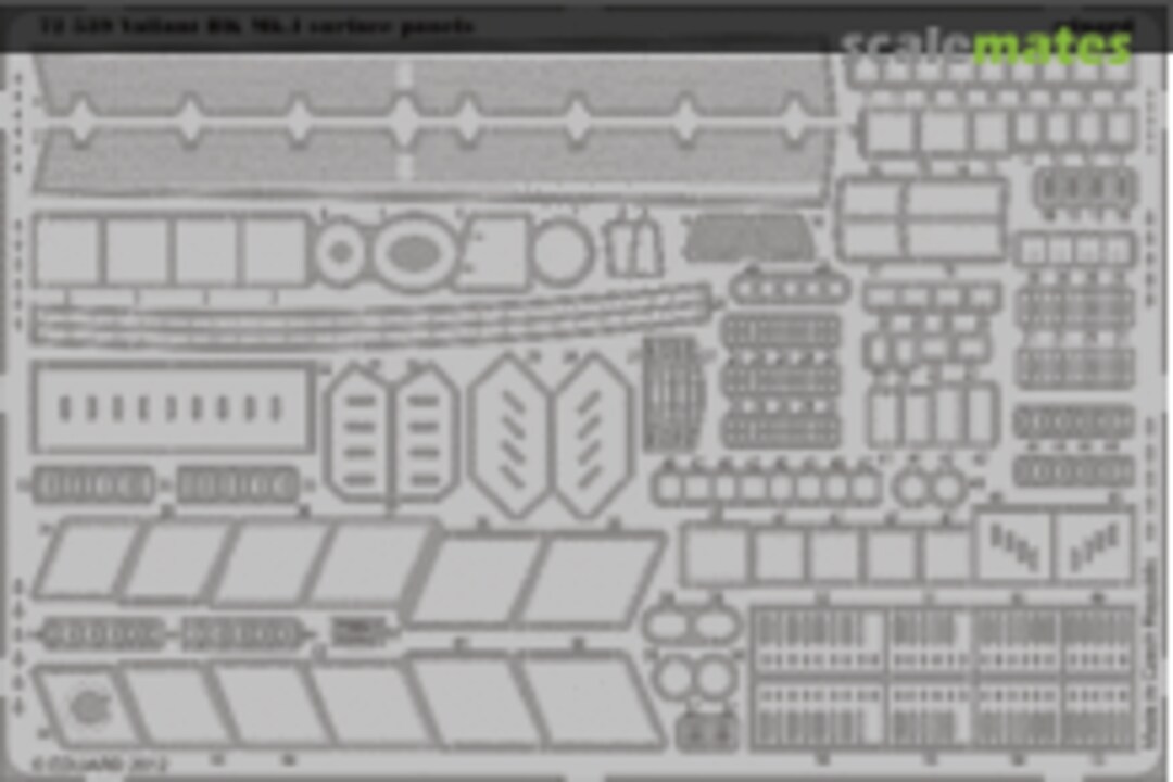 Boxart Vickers Valiant BK Mk.1 - PE Surface panels 72539 Eduard Boxart Vickers Valiant BK Mk.1 - PE Surface panels 72539 Eduard