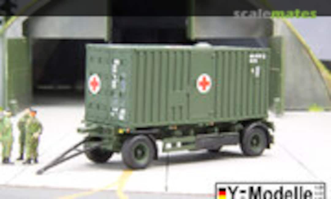 Anhänger 12,5to. mit Container EVC250 (Y-Modelle Y87-243)