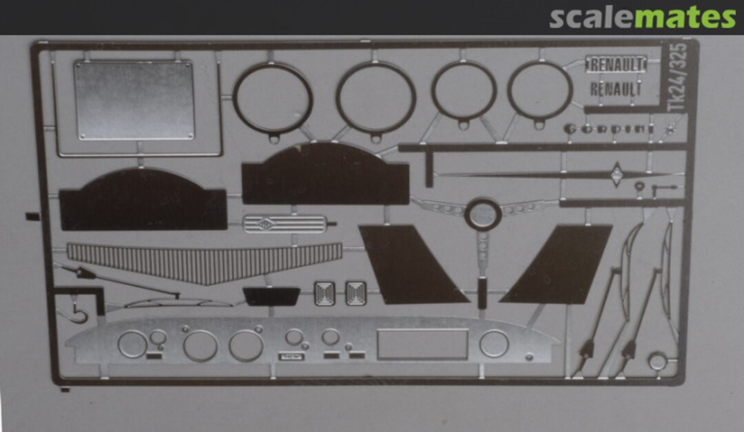 Boxart Renault 8 Gordini for Wave, Heller, Union kits TK24/325 Renaissance Boxart Renault 8 Gordini for Wave, Heller, Union kits TK24/325 Renaissance