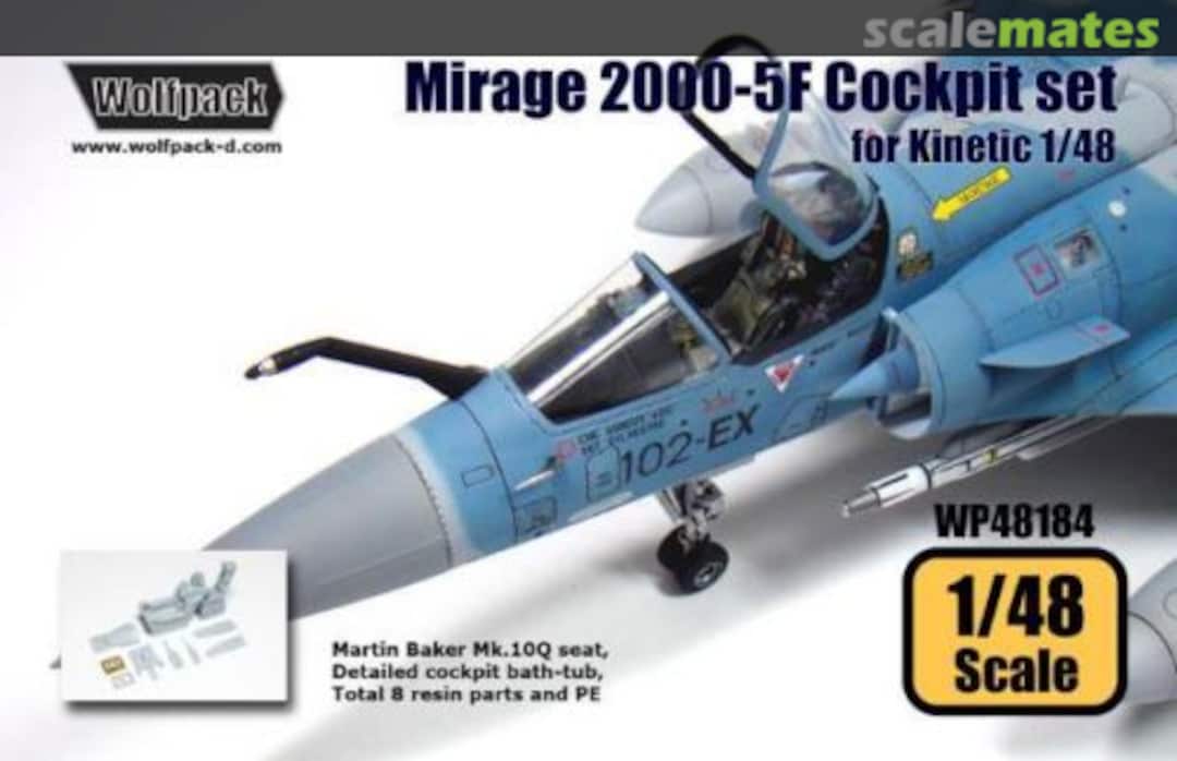 Boxart Mirage 2000-5F - Cockpit Set WP48184 Wolfpack Boxart Mirage 2000-5F - Cockpit Set WP48184 Wolfpack