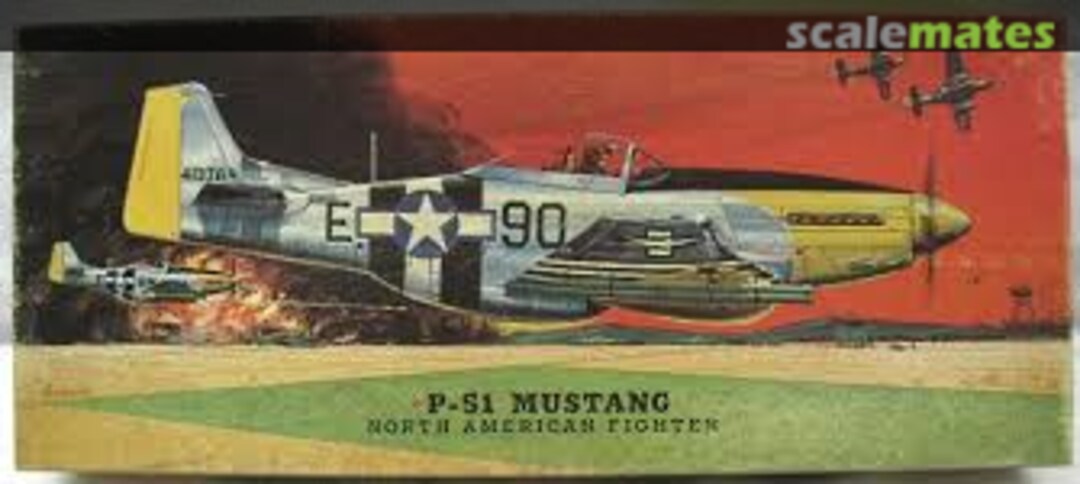 Boxart P-51 Mustang 156-150 Hawk Boxart P-51 Mustang 156-150 Hawk
