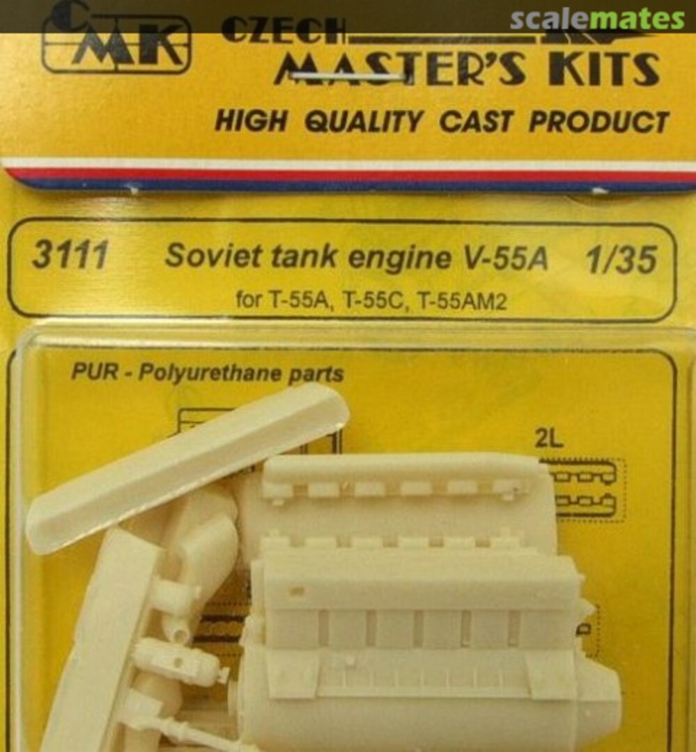 Boxart V-55A-Soviet Tank Engine 3111 CMK Boxart V-55A-Soviet Tank Engine 3111 CMK