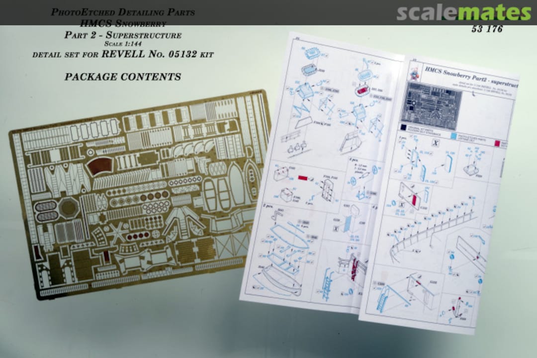 Contents HMCS Snowberry Pt. 2 superstructure 53176 Eduard Contents HMCS Snowberry Pt. 2 superstructure 53176 Eduard