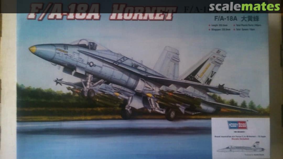Boxart F/A-18A Hornet 80320S1 HobbyBoss Boxart F/A-18A Hornet 80320S1 HobbyBoss