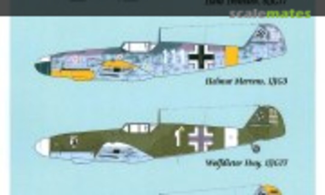 1:32 Messerschmitt Me 109 (Lifelike Decals 32-002) 32-002