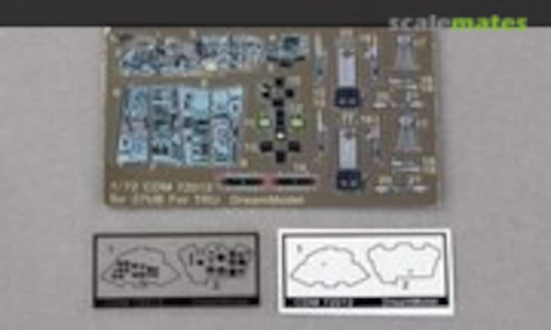 1:72 Cockpit For Su-27UB (DreamModel CDM 72012)