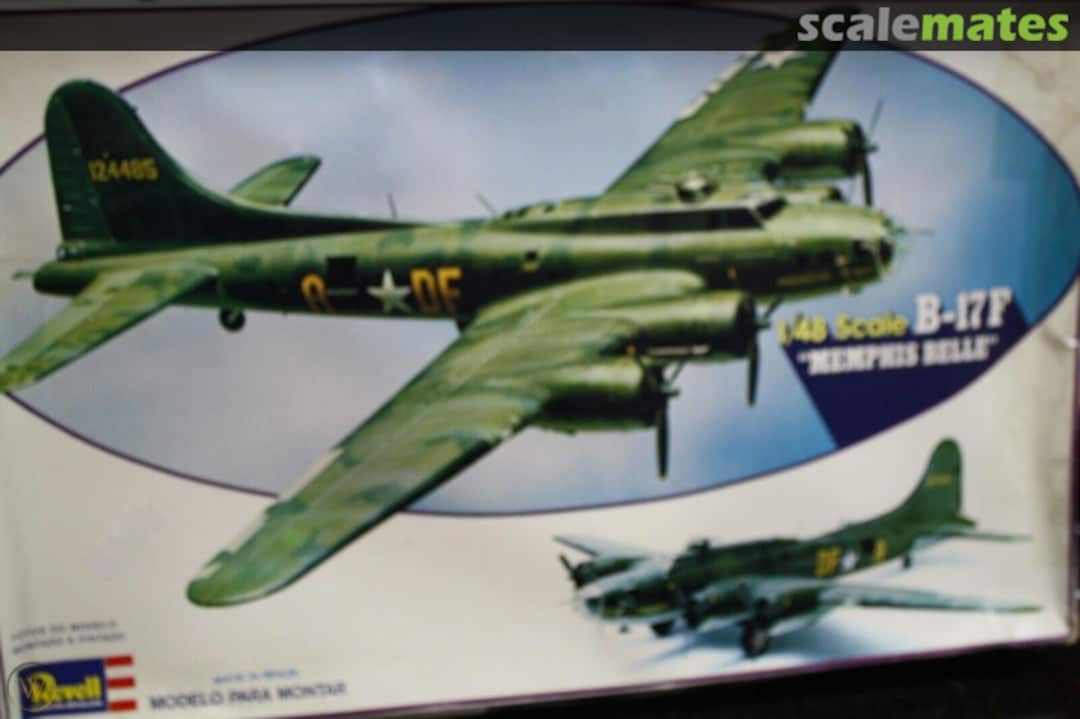 Boxart B-17F Memphis Belle H-197 Revell/Kikoler Boxart B-17F Memphis Belle H-197 Revell/Kikoler
