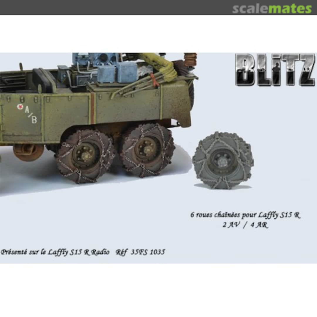 Boxart Chained wheels for Laffly S15 R 35-4045 Blitz Boxart Chained wheels for Laffly S15 R 35-4045 Blitz