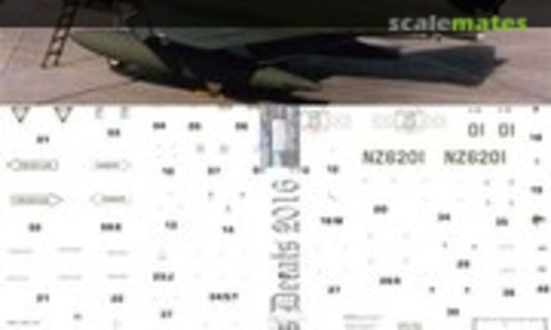 1:32 RNZAF A-4K Skyhawk Experimental Green (Oldmodels Decals OMD0159) OMD0159