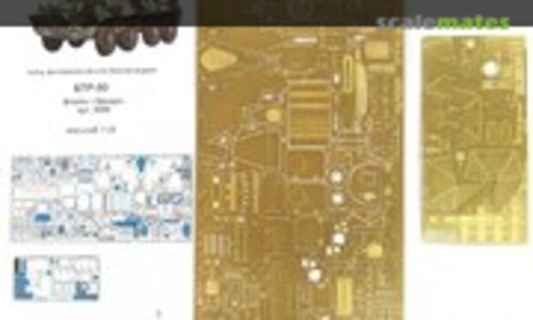 1:35 BTR-80 PE-detail set (Microdesign MD 035377)