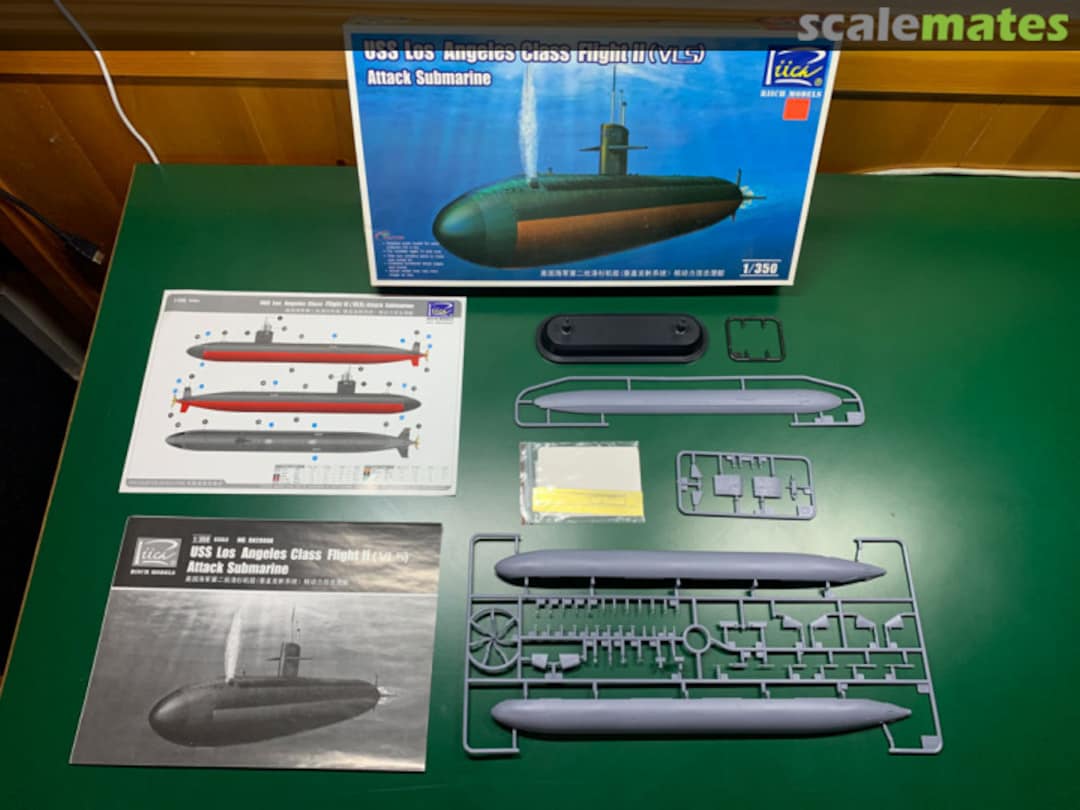 Contents USS Los Angeles Class Flight II (VLS) RN28006 Riich.Models