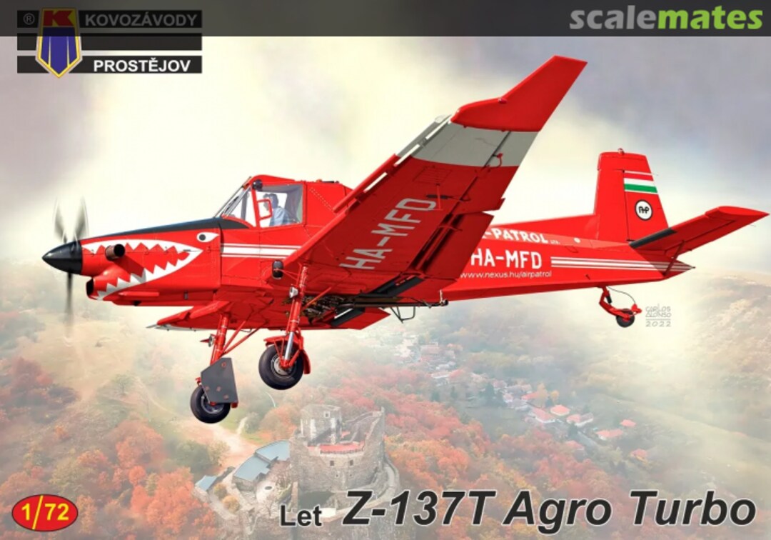Boxart Let Z-137T Agro Turbo KPM0332 Kovozávody Prostějov