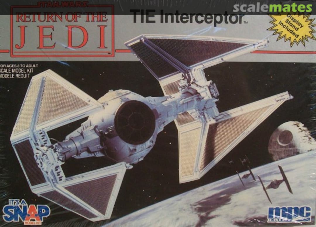 Boxart TIE Interceptor 8931 MPC/Ertl Boxart TIE Interceptor 8931 MPC/Ertl