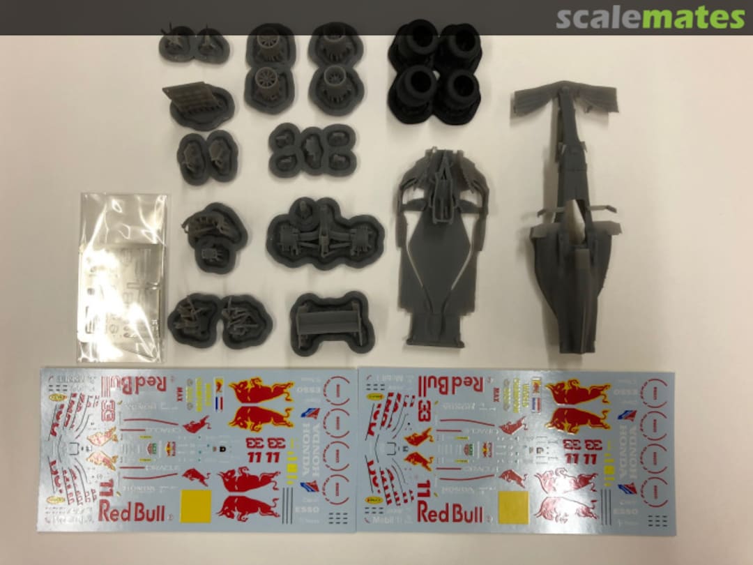 Contents Red Bull RB16B Final Round WMK4302 Wing Model (NewScratch)