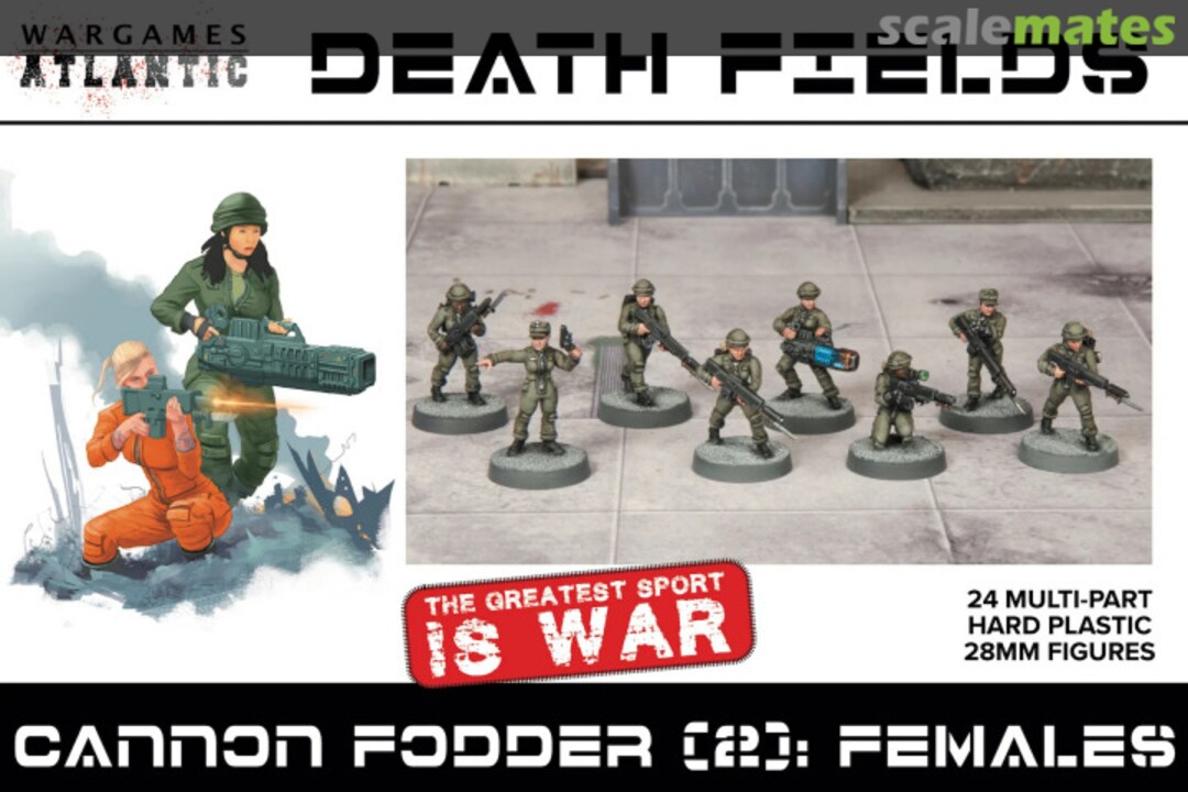 Boxart Cannon Fodder (2): Females WAADF006 Wargames Atlantic Boxart Cannon Fodder (2): Females WAADF006 Wargames Atlantic