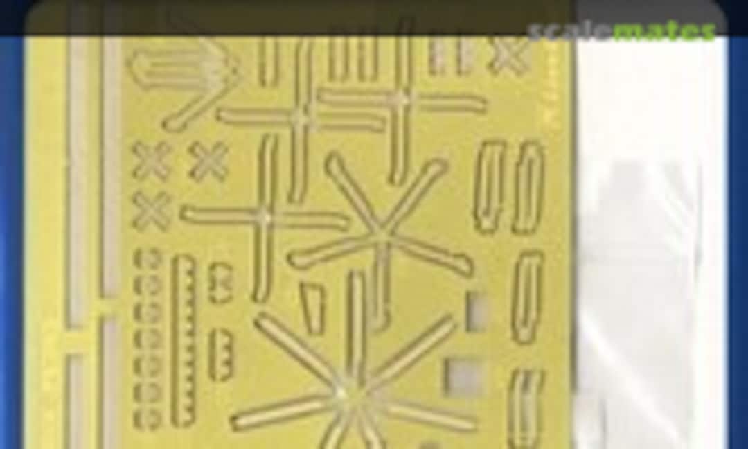 1:700 Photo-Etched Parts & Brass Antenna Set for JMSDF Hyuga (Pit-Road GB7011)