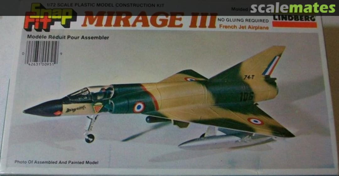 Boxart Mirage III 951 Lindberg