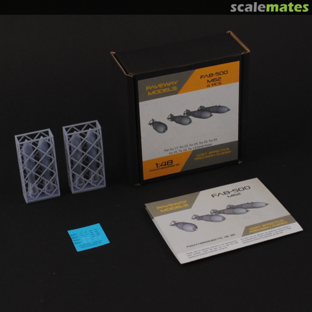 Contents FAB-500 M62 PWM-FAB500M62-48 Paveway Models Contents FAB-500 M62 PWM-FAB500M62-48 Paveway Models