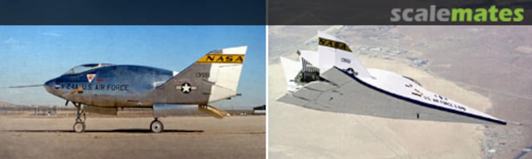 Boxart X-24A and X-24B JBOT Decals Boxart X-24A and X-24B JBOT Decals