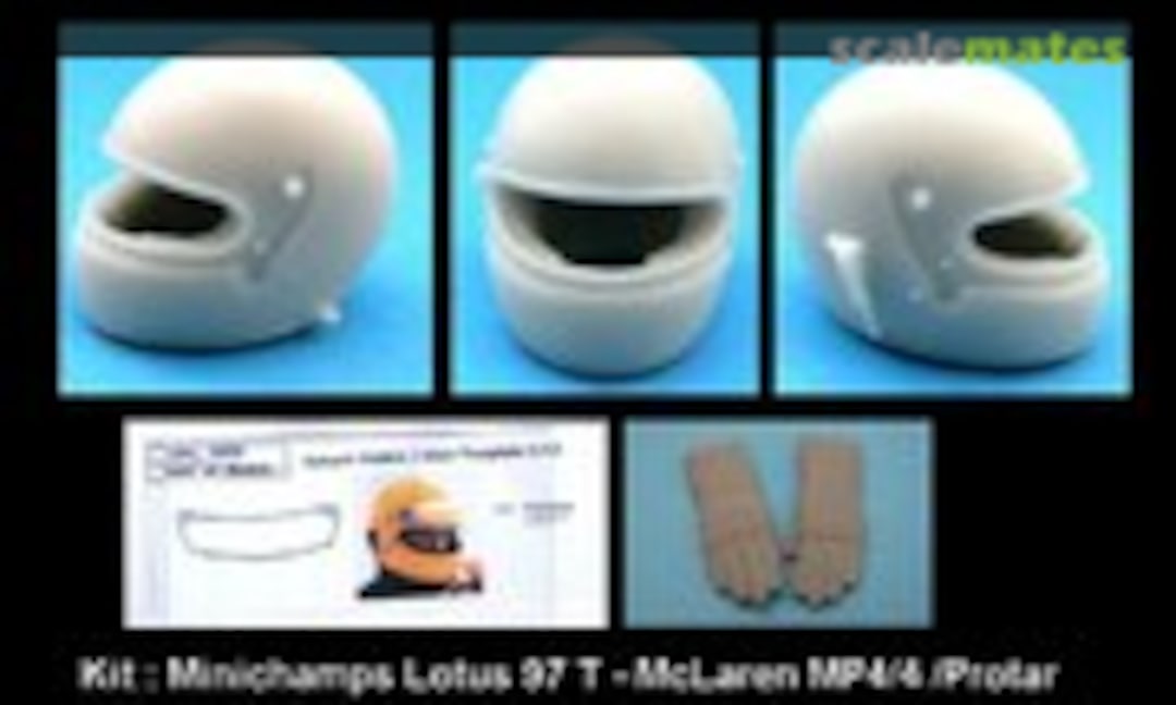 1:12 Helmet type Bell 84-89 1/12 (GF Models GF-12-004) GF-12-004