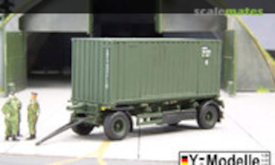 Anhänger 12,5to. mit 20' Standardcontainer (Y-Modelle Y87-246)