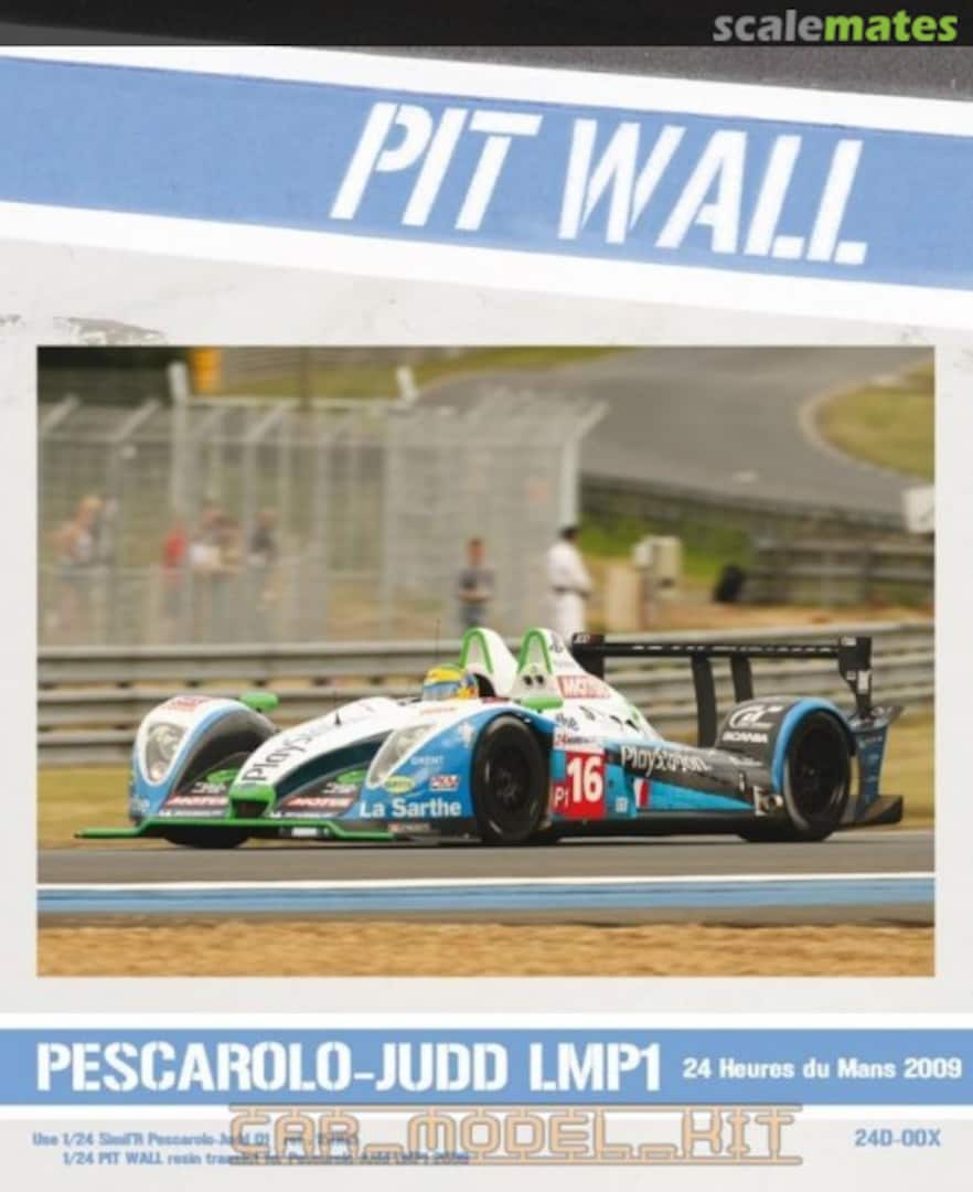 Boxart Pescarolo Judd LMP1 24D-00X Pit Wall Boxart Pescarolo Judd LMP1 24D-00X Pit Wall