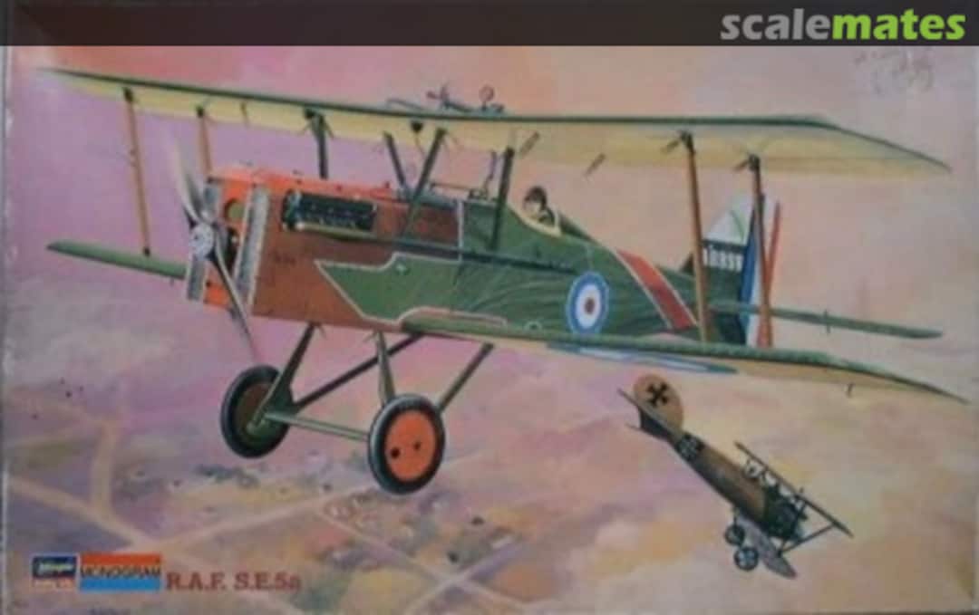 Boxart R.A.F. SE.5a 86044 Hasegawa/Monogram Boxart R.A.F. SE.5a 86044 Hasegawa/Monogram