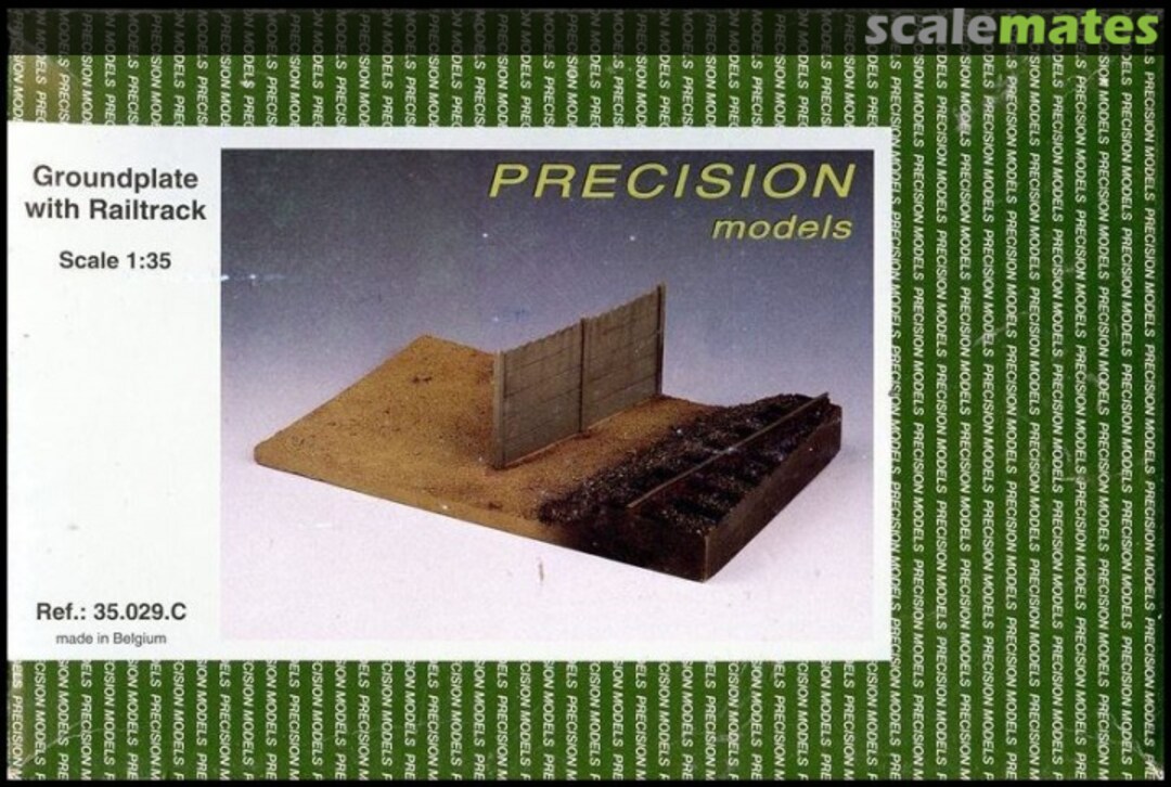Boxart Ground Plate with Rail Track 35.029.C Precision Models Boxart Ground Plate with Rail Track 35.029.C Precision Models