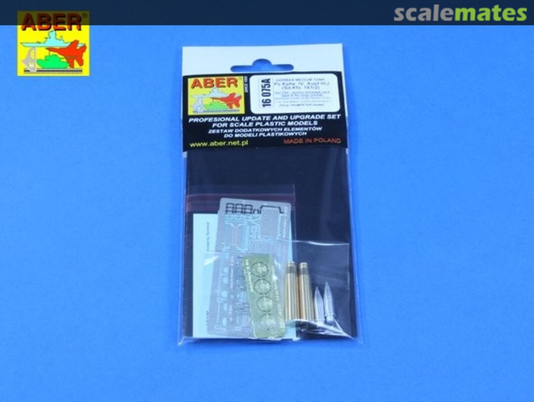 Boxart Pz.Kpfw. IV, Ausf. H/J - Vol.16A - Ammo Stowage Rack Type A for Long Rounds 16075A Aber Boxart Pz.Kpfw. IV, Ausf. H/J - Vol.16A - Ammo Stowage Rack Type A for Long Rounds 16075A Aber