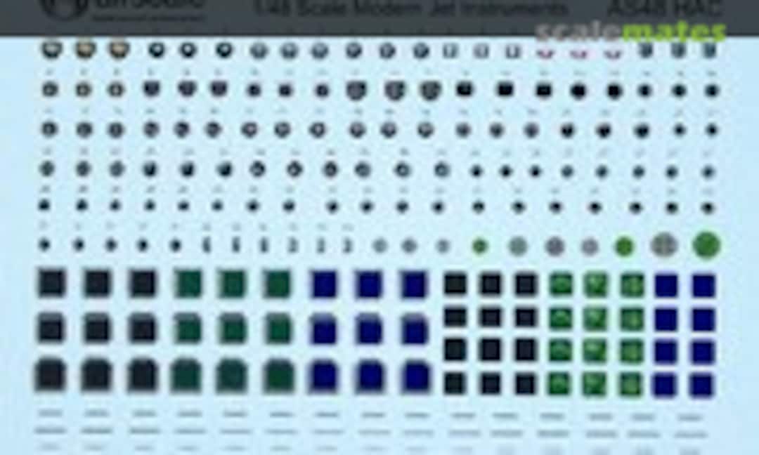 1:48 Modern Cockpit Instruments (Airscale AS48 HAC) AS48 HAC