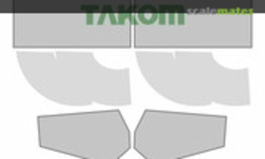 1:35 Paint Mask for Typhoon K (TAKOM) (KAV models KAV M35 065) KAV M35 065