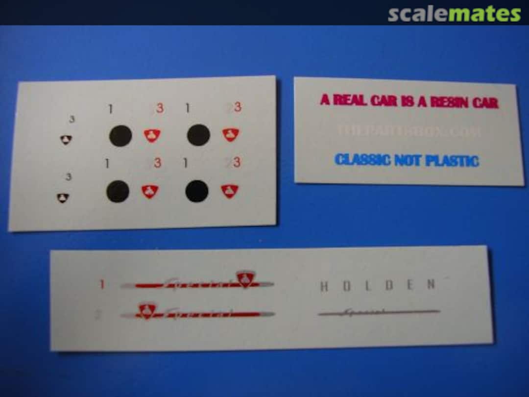 Boxart Holden FC-FE Markings 4254 The Parts Box Boxart Holden FC-FE Markings 4254 The Parts Box