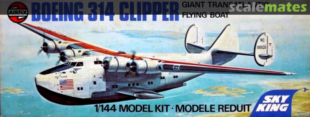 Boxart Boeing 314 Clipper 04172-6 Airfix Boxart Boeing 314 Clipper 04172-6 Airfix