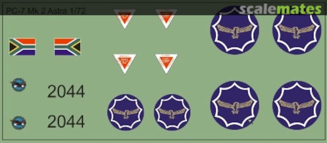 Boxart SAAF PC7 MK2 Astra MAV-720183 MAV Decals Boxart SAAF PC7 MK2 Astra MAV-720183 MAV Decals