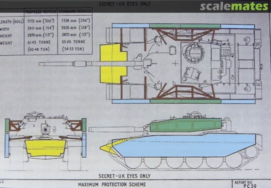 Boxart Chieftain 'Burlington' heavy armour conversion 3d print db35003 Dragonbadger Models