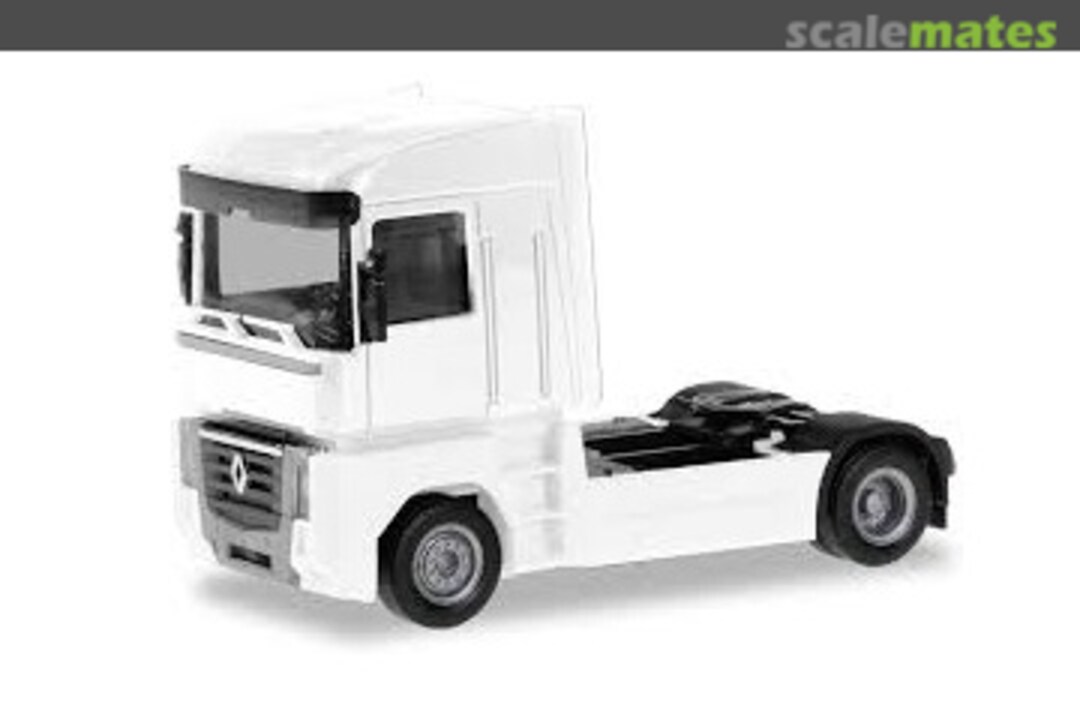 Boxart MINIKIT: RENAULT MAGNUM 2008 TRUCK TRACTOR, WHITE 013642 Herpa Boxart MINIKIT: RENAULT MAGNUM 2008 TRUCK TRACTOR, WHITE 013642 Herpa
