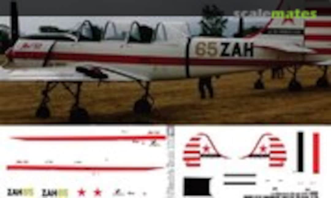 1:72 Warbird - Yak-52 ZK-ZAH (Oldmodels Decals OMD1370) OMD1370