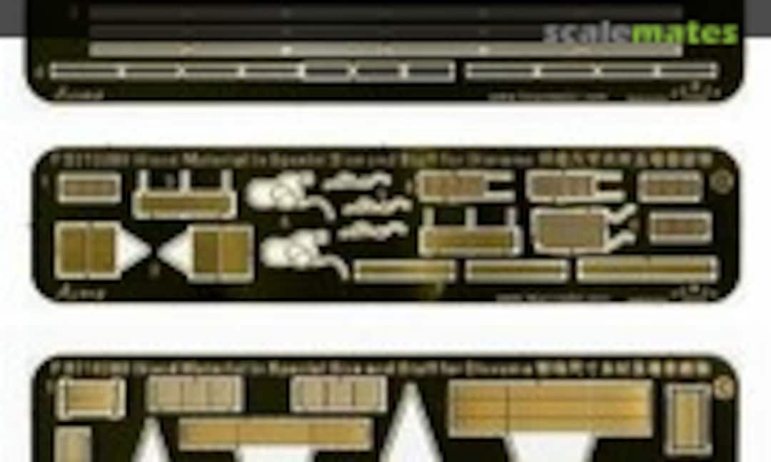 1:700 Wood Material in Special Size and Stuff for Diorama (Five Star Model FS710288) FS710288