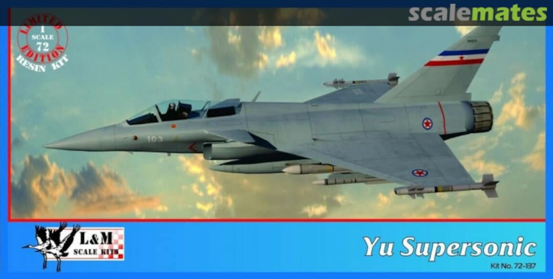 Boxart YU Supersonic 72-137 L&M Resin Kits Boxart YU Supersonic 72-137 L&M Resin Kits