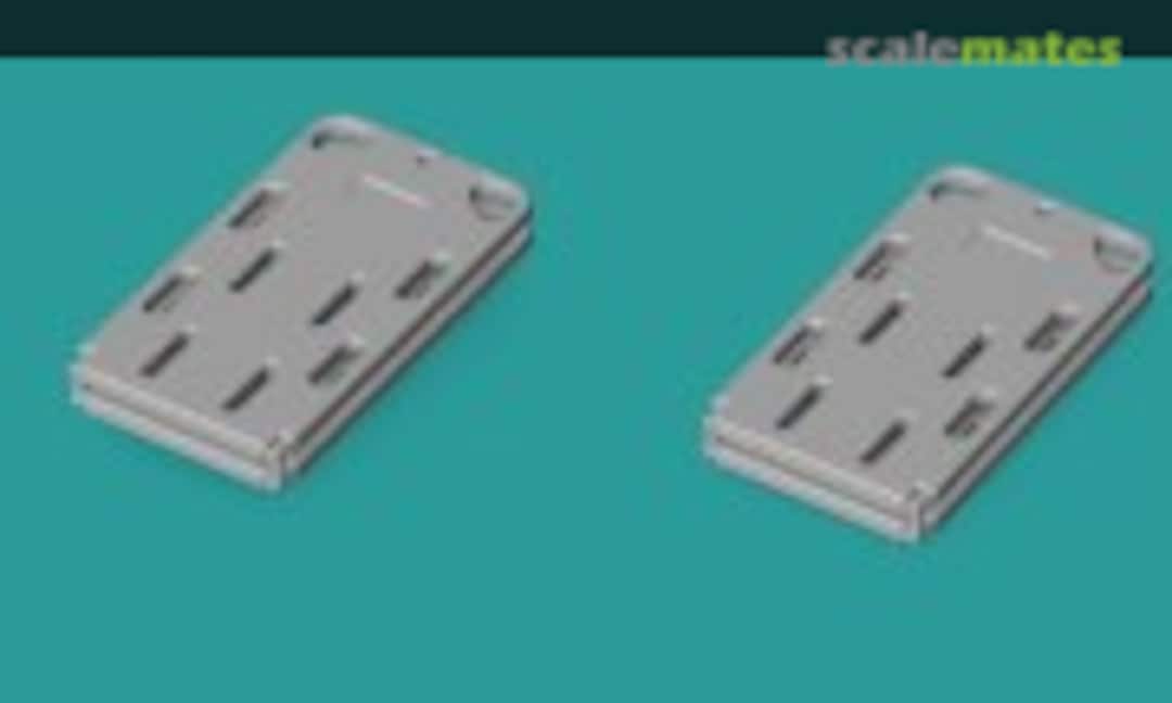 1:35 Spine board stretcher - type 3 - folded (EMP3d 35041018) 35041018