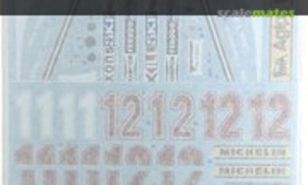 1:12 Ferrari 312T4 Scuderia Ferrari Team sponsored by Fiat Agip #11, 12 (Shunko Models SHK-D480) SHK-D480