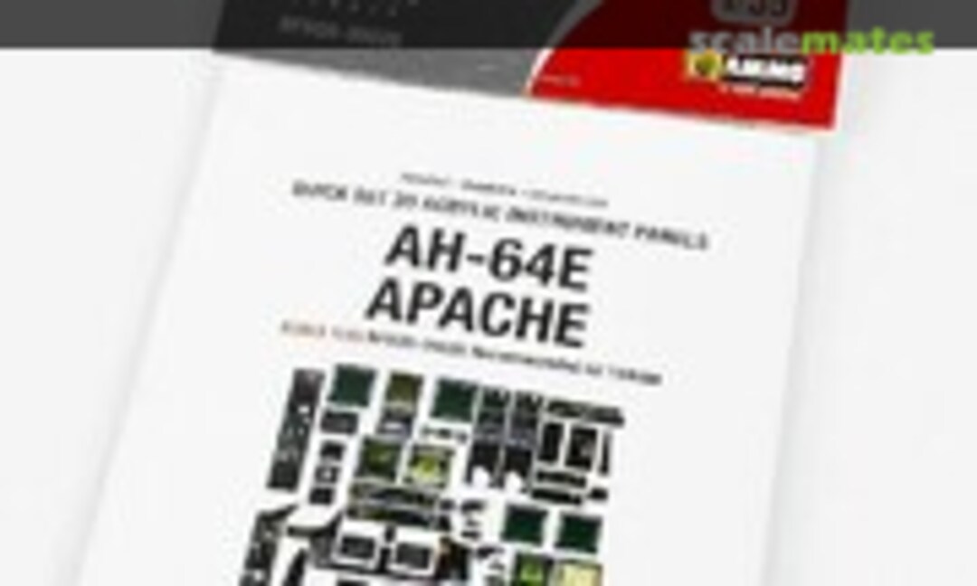 1:35 AH-64E Apache interior 3D decals (Red Fox Studio RFSQS-35025) RFSQS-35025