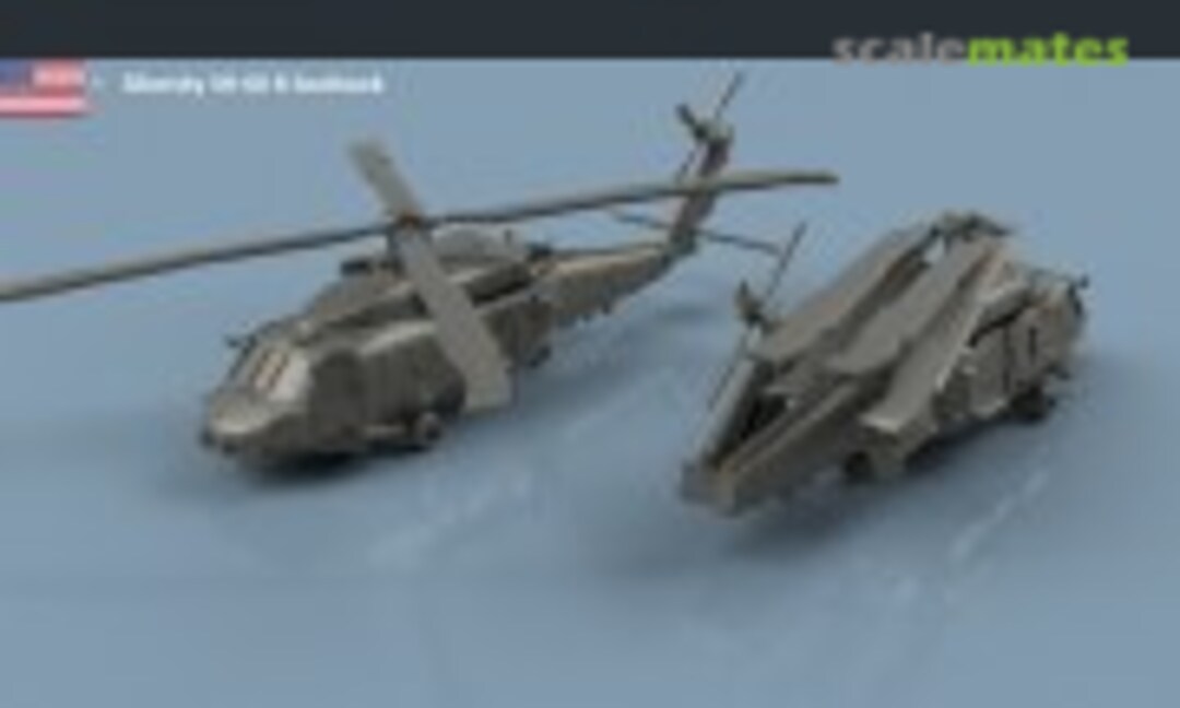 1:700 SH-60 B Sea Hawk (L'Arsenal 3D 700 360) 3D 700 360