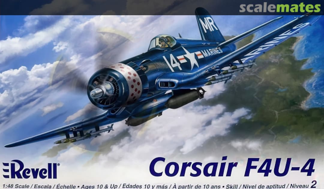 Boxart F4U-4 Corsair 85-5248 Revell Boxart F4U-4 Corsair 85-5248 Revell