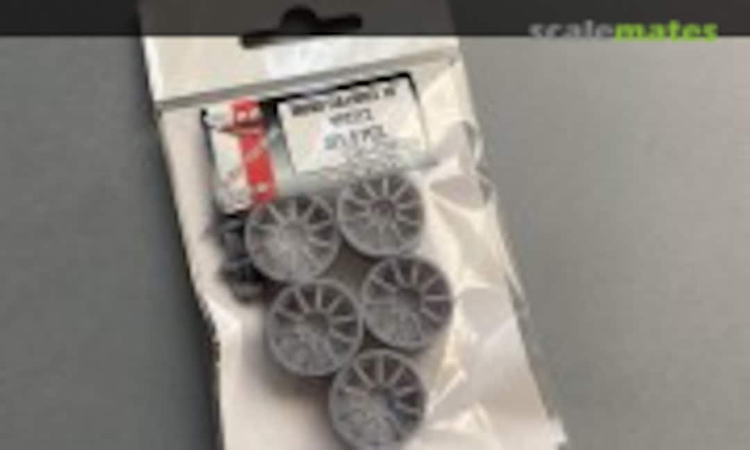 1:24 Braid Fullrace 18'' Wheels Set (5pcs) (MF-Zone MFZ-TK24100) MFZ-TK24100