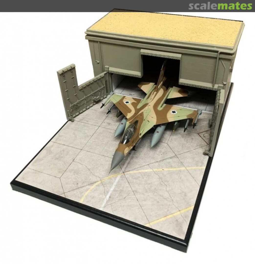 Boxart Built IDF/AF Hardened Aircraft Shelter (Compact) 72981 Noy's Miniatures Boxart Built IDF/AF Hardened Aircraft Shelter (Compact) 72981 Noy's Miniatures