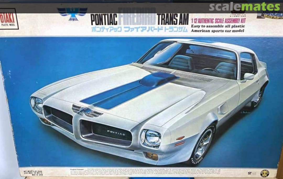 Boxart Pontiac Firebird Trans Am OT3-47-3500 Otaki Boxart Pontiac Firebird Trans Am OT3-47-3500 Otaki