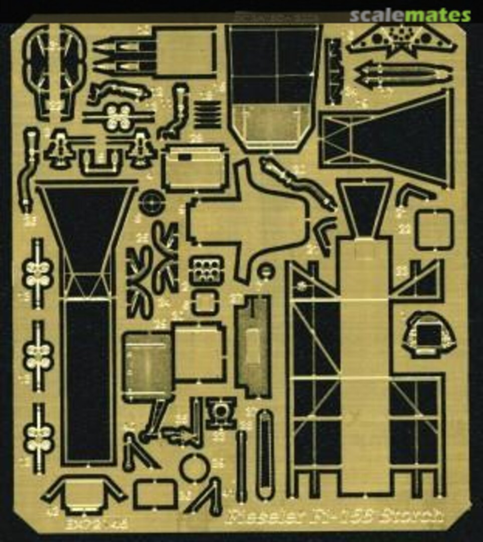 Boxart Fi-156 Storch Detailset EX 72145 Extratech Boxart Fi-156 Storch Detailset EX 72145 Extratech