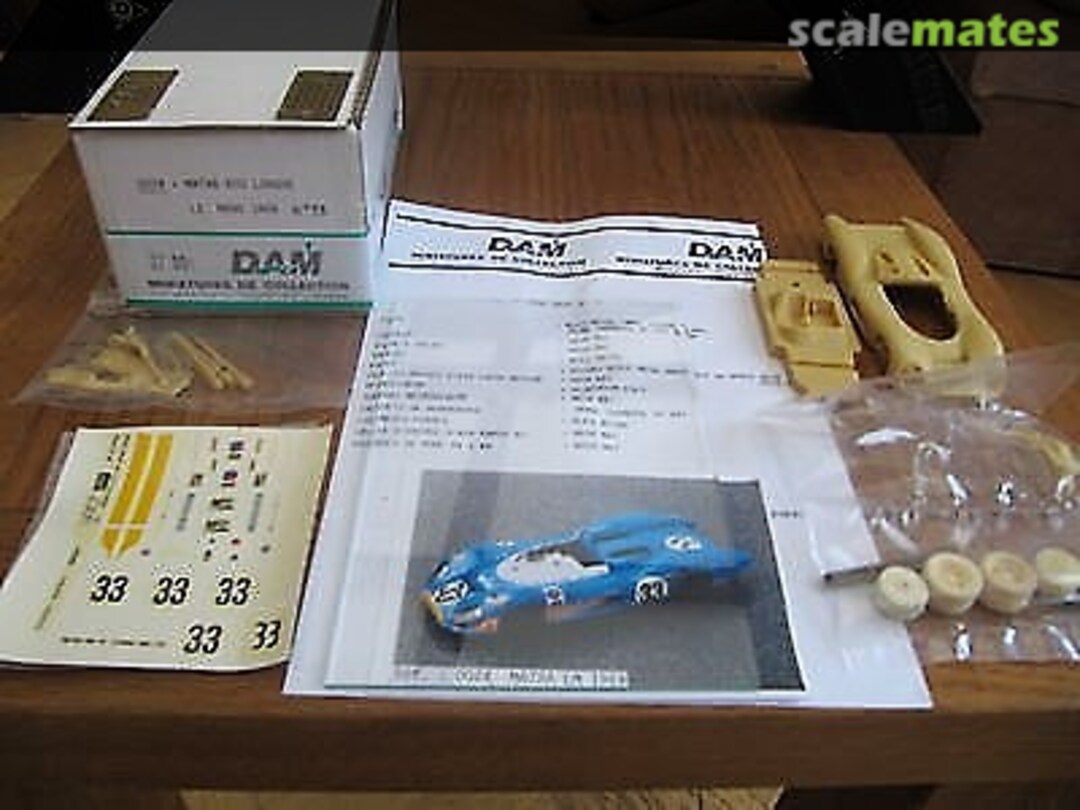 Boxart Matra MS650 #01 "ELF" 24 DAM Boxart Matra MS650 #01 "ELF" 24 DAM