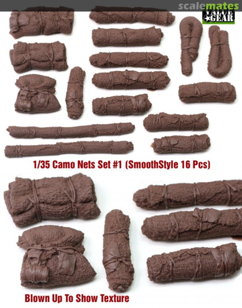 Boxart Camo Nets "Smoother Style" Set 1 VGN01 Value Gear Boxart Camo Nets "Smoother Style" Set 1 VGN01 Value Gear